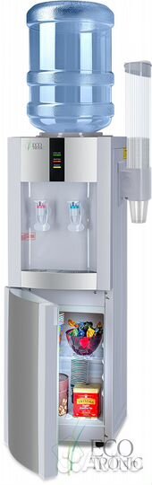 Кулер Ecotronic H1-LCE White со шкафчиком