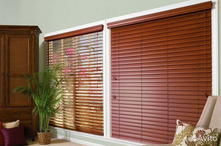 Деревянные жалюзи для беседки