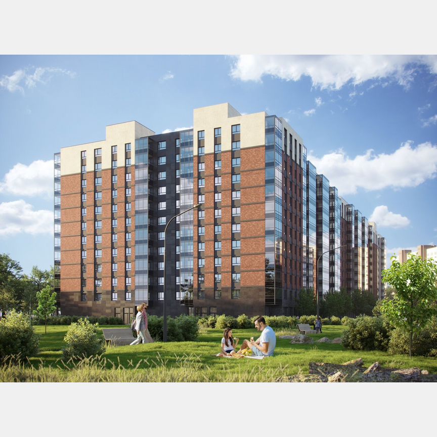 3-к. квартира, 76,9 м², 7/12 эт.