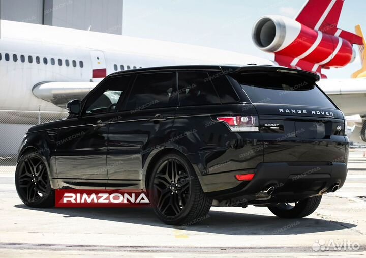 Кованые диски R22 на Range Rover Sport