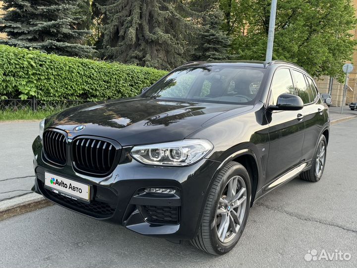 BMW X3 2.0 AT, 2021, 58 000 км