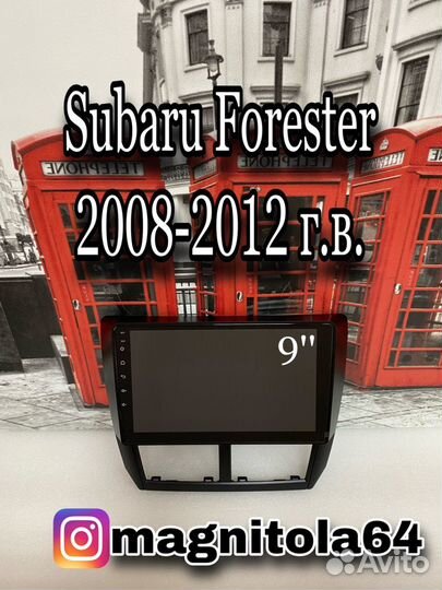 Android магнитолы на Subaru Forester 08-12