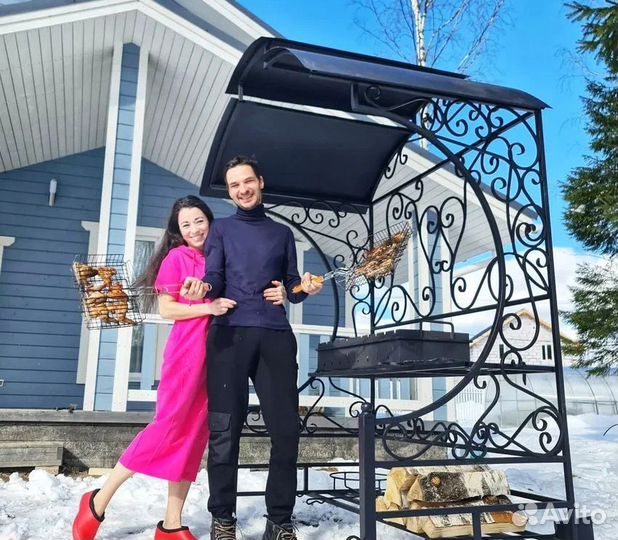 Кованый мангал