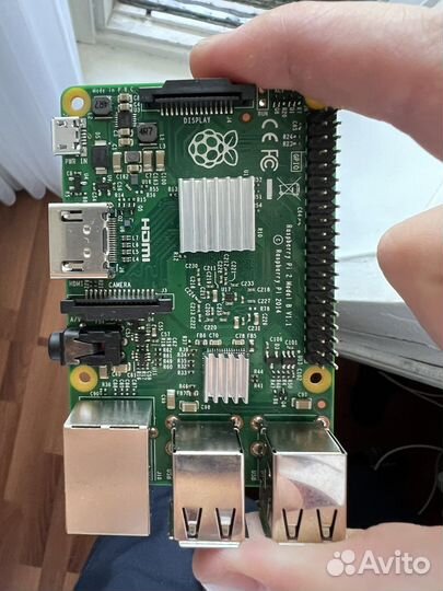 Raspberry pi 2 + радиатор + корпус