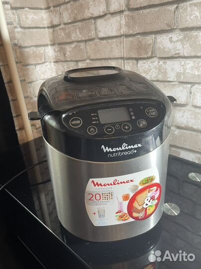 Хлебопечка moulinex nutribread+