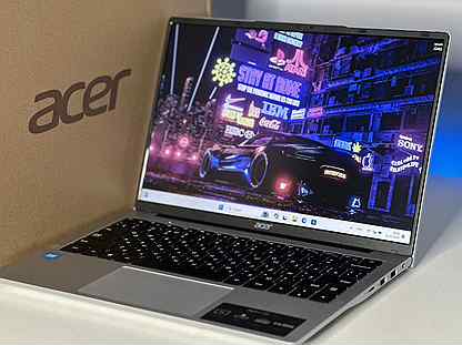 Новый ноутбук Acer 4 ядра IPS матрица DDR5 8G