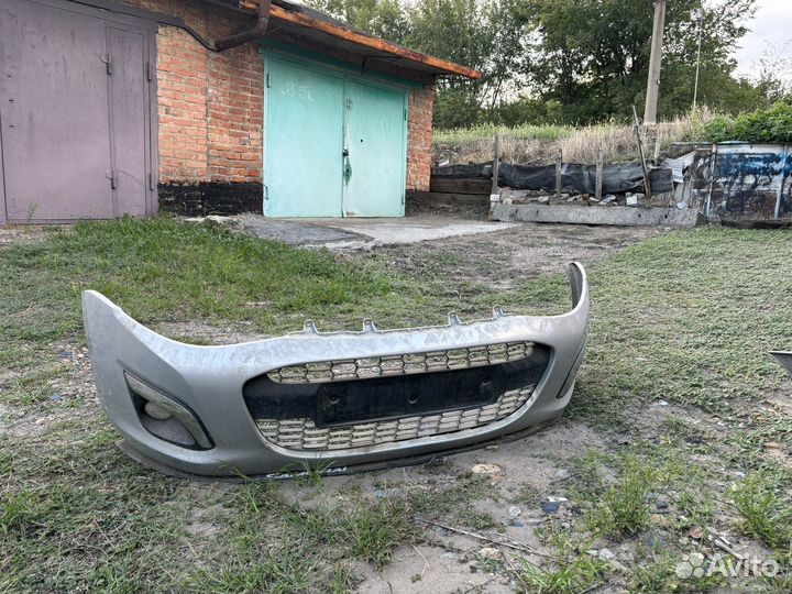 Бампер с туманками
