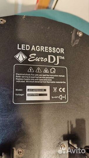 Led agressor Euro dj