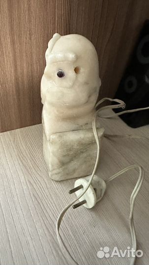 Светильник мраморный сова СССР