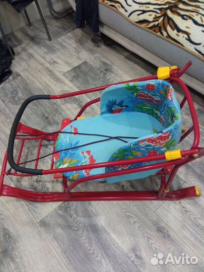 Санки коляска ника 8