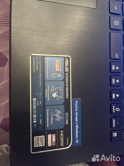 Продаю ноутбук X553M Series