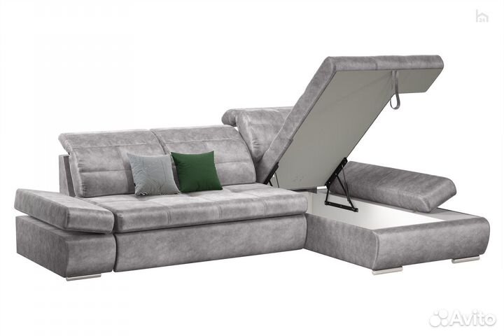 Угловой диван правый Сканди 2