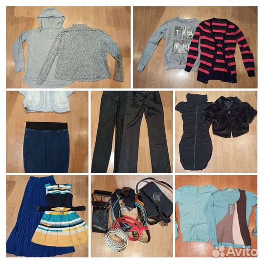 Женская одежда пакетом 42 (14 шт)