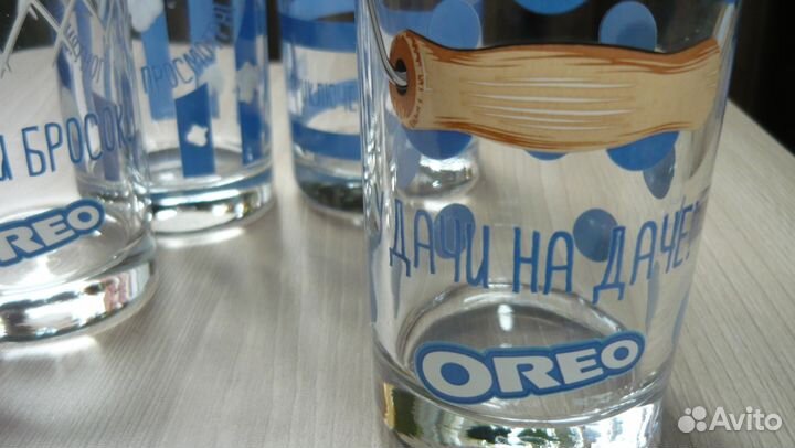 Бокалы фирменные от Oreo