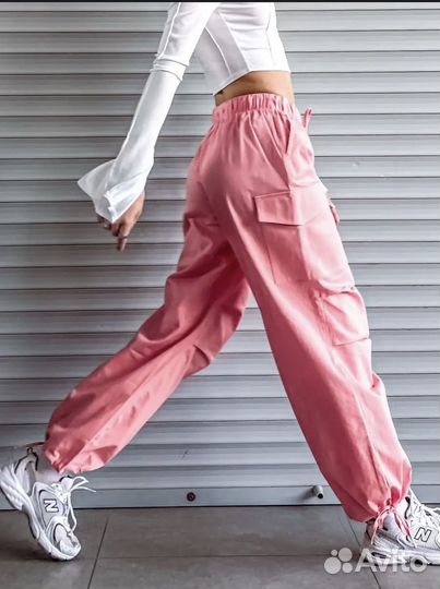 Брюки карго женские