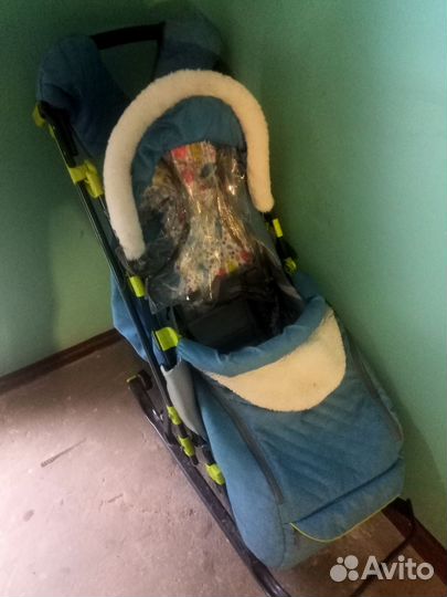 Коляска санки