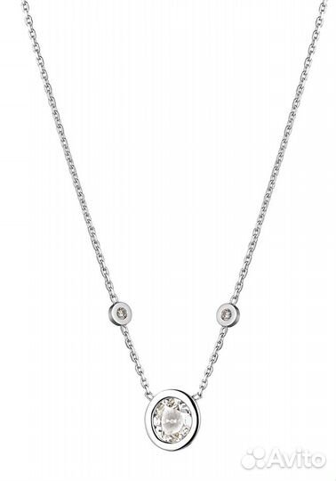 Подвеска с бриллиантом 0,96 ct H/VS2 МГУ