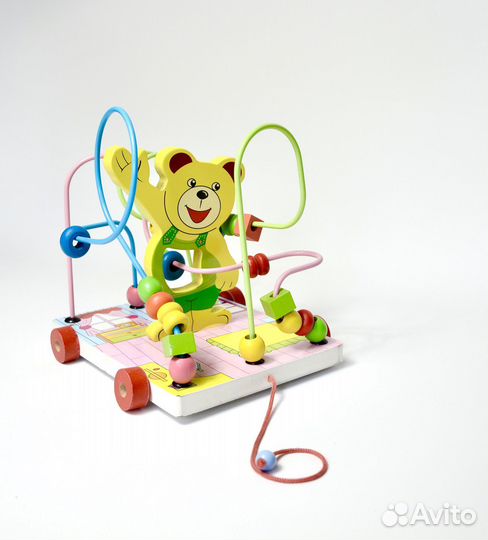 Развивающиая деревянная игрушка лабиринт