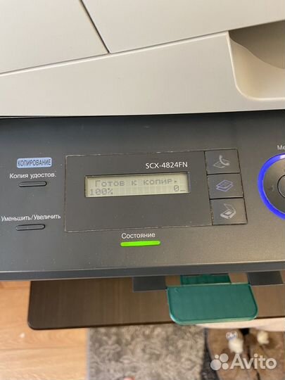 Принтер лазерный мфу samsung scx 4824fn