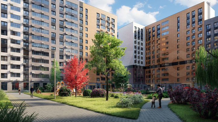 2-к. квартира, 41,9 м², 5/15 эт.