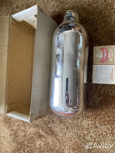 Стеклянная колба для термоса