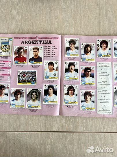 Альбом Panini Italia 90