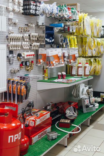 Большой ассортимент запчастей для котлов