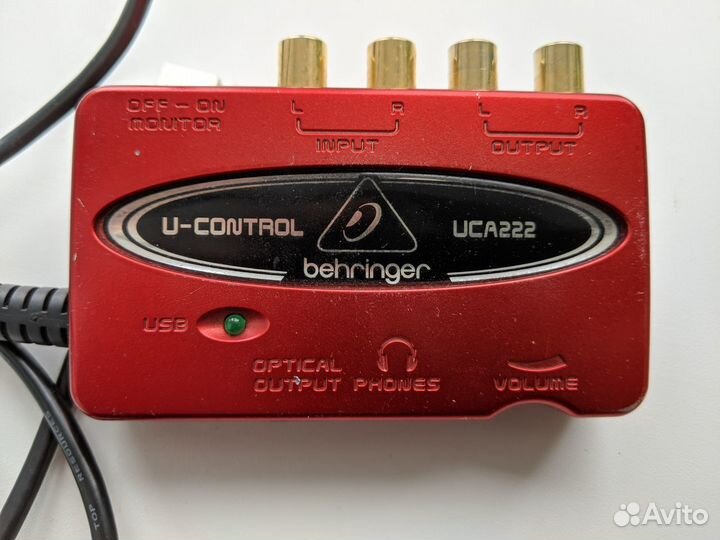 Звуковая карта behringer UCA 222 U-control