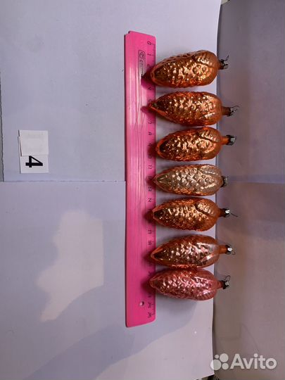 Елочные игрушки винтаж СССР