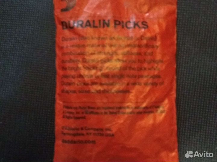 Медиаторы набор d'addario 1 dbk-10