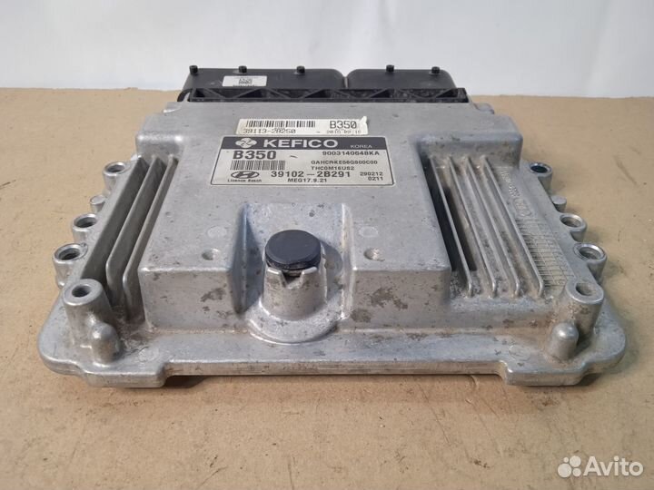 Блок управления двигателем Hyundai Solaris 2 2017