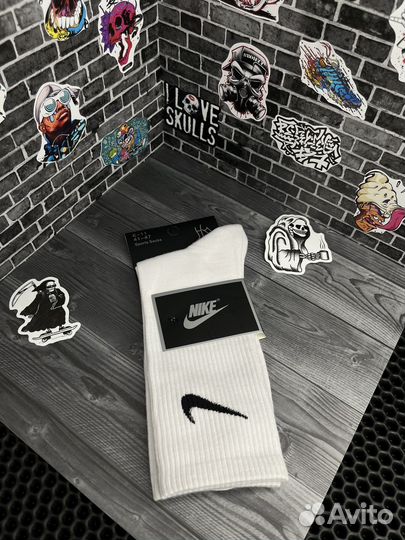 Носки nike белые
