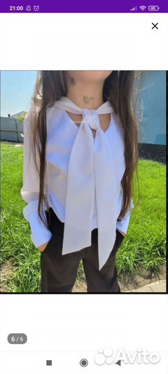 Блузка школьная