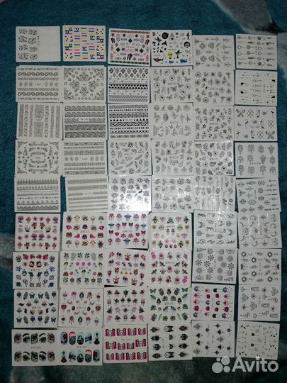 Наклейки для ногтей