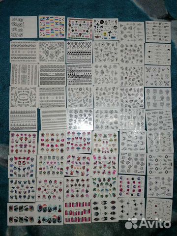 Наклейки для ногтей