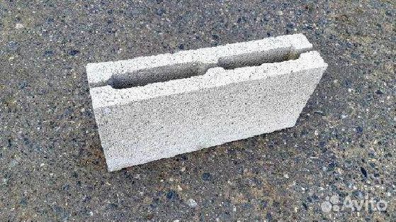 Керамзитоблок перегородочный пустотелый