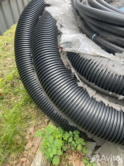 Труба дрнажная 200 мм в геотекстиле 20 метров