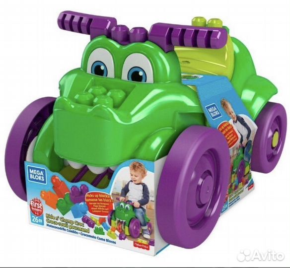 Машинка-крокодил