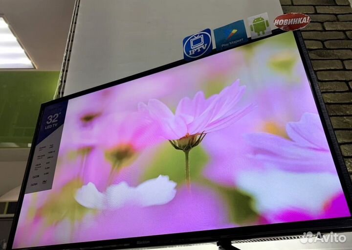 Телевизор 81 см с умным Smart TV и Wi-Fi(новый)