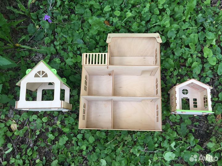 Кормушки для маленьких птиц, 3 варианта