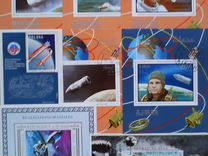 Блоки марок "Космос" разных стран