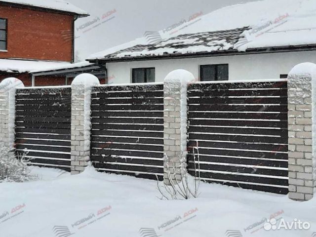 Забор Ранчо из металла