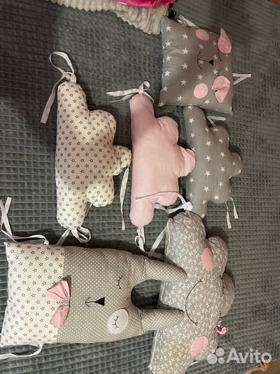 Бортики в кроватку