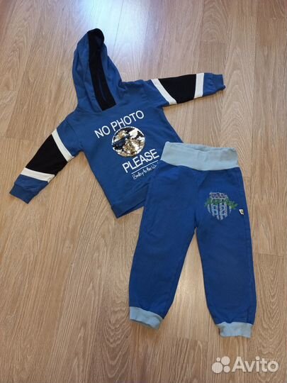 Большой пакет вещей 86 92 на мальчика