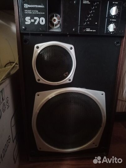 Колонки radiotehnika s 70 с усилителем