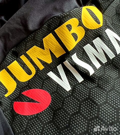 Велосипедные трусы команды Jumbo Visma Оригинал