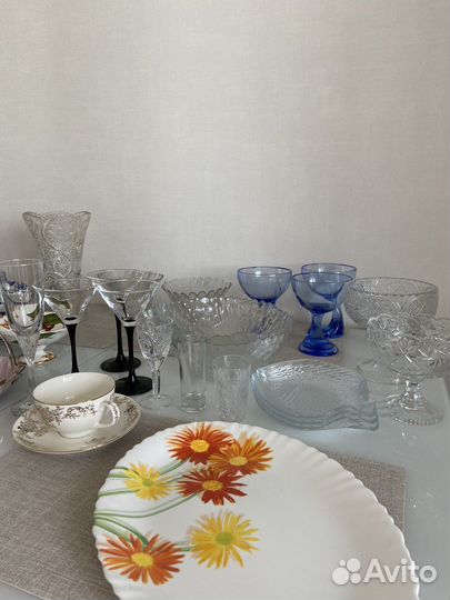 Посуда хрусталь