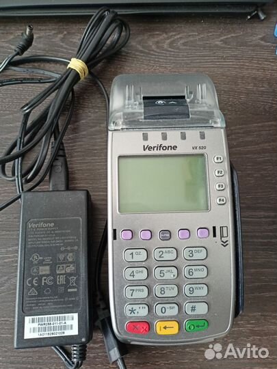 Verifone vx520 банковский терминал