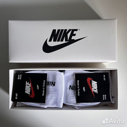 Носки Nike в подарочной коробке