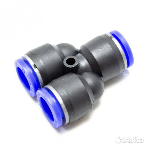 Тройник для пневмошлангов 10х6